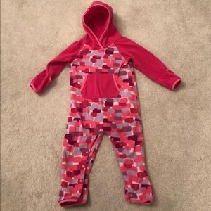 Toddler North face Fleece Suit 18-24 Months